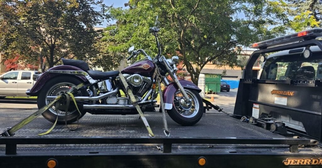 motorcycle towing near me
