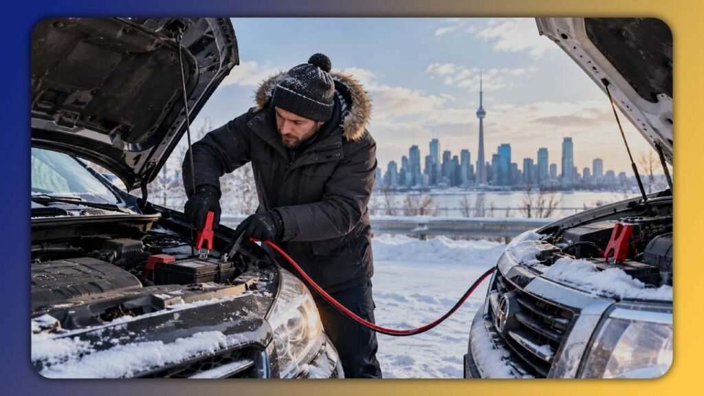Jump Start a Car Safely in Cold Weather: 2026 GTA Guide